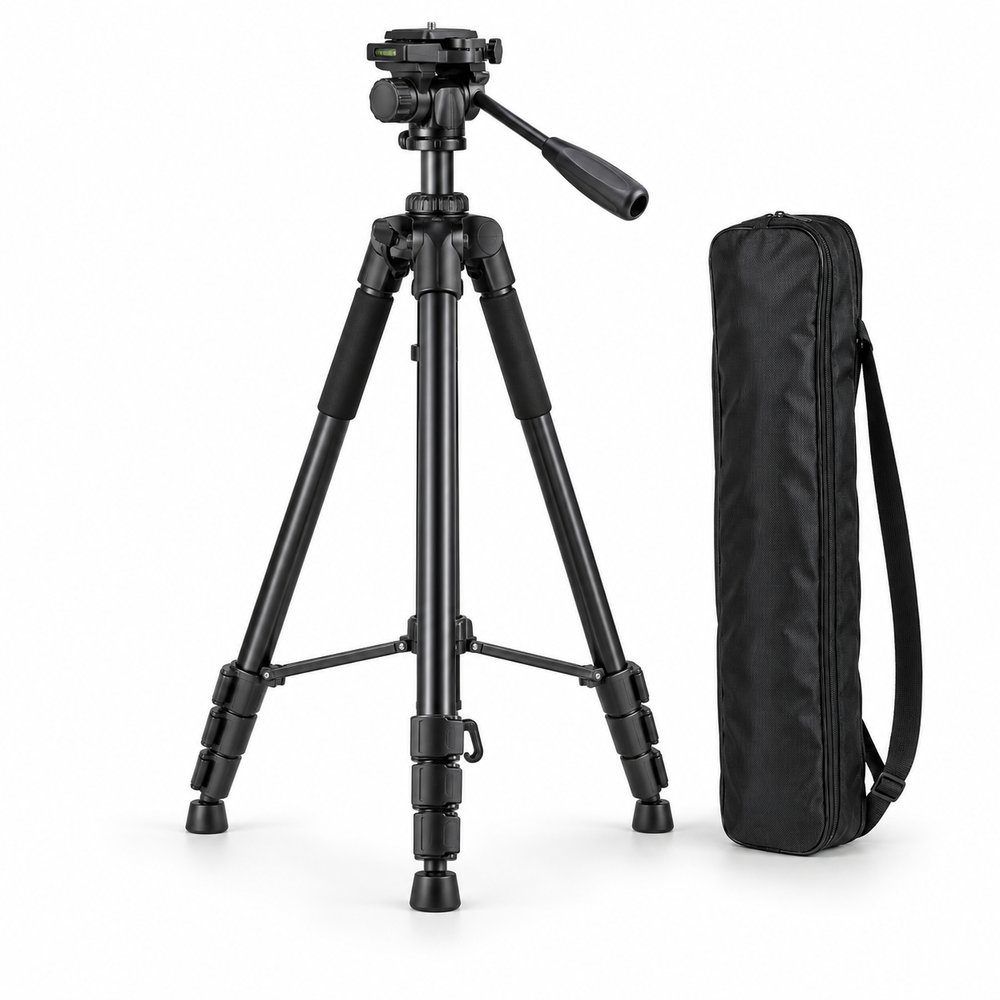 Pixelon Aluminium Tripod 160cm with Carry Bag