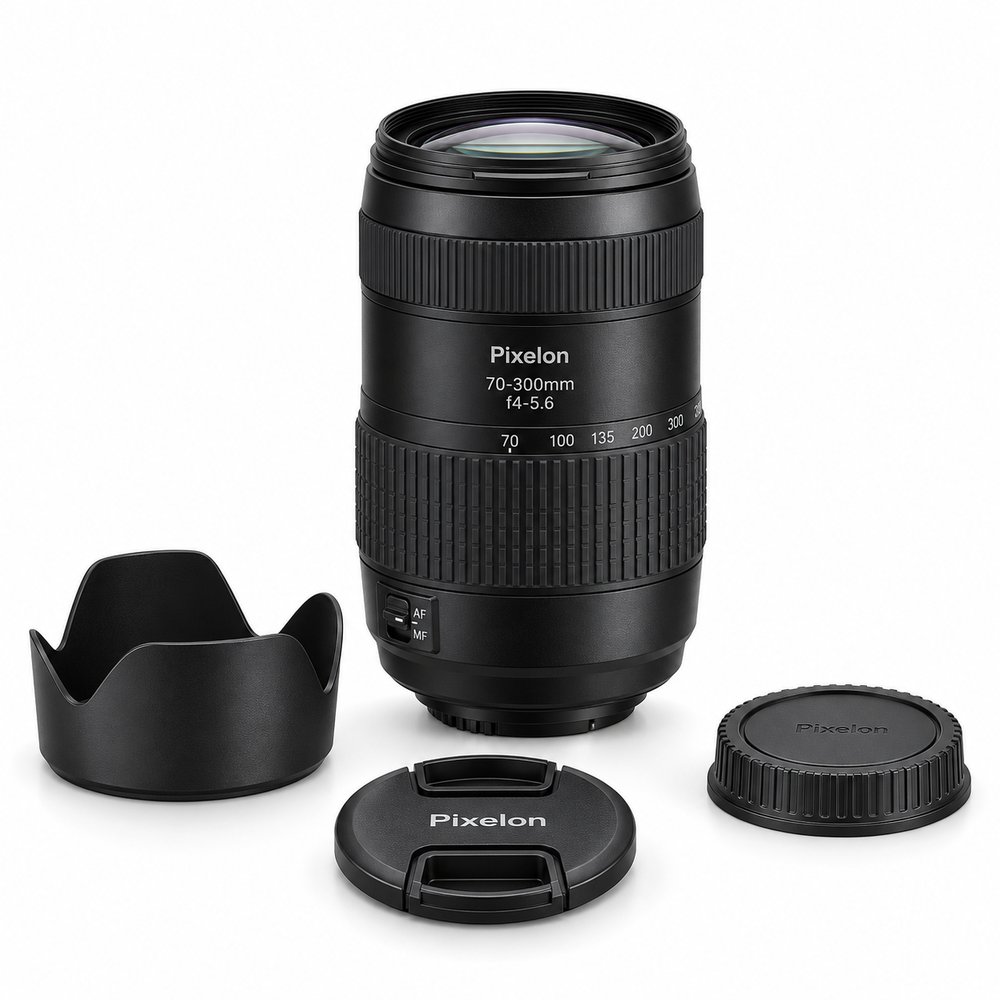 Pixelon 70-300mm f/4-5.6 Telephoto Zoom Lens