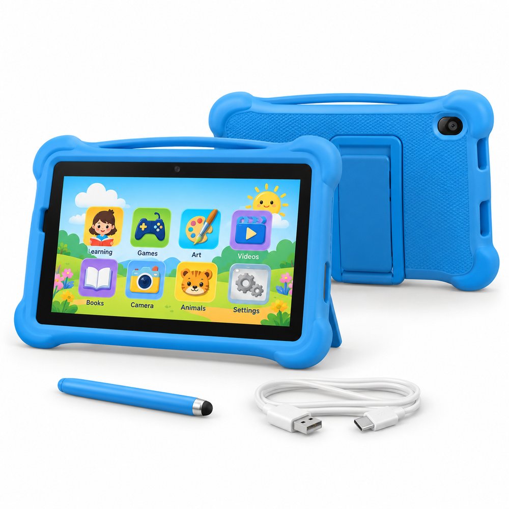 Nexora Tab Kids 8" Learning Tablet with Protective Case