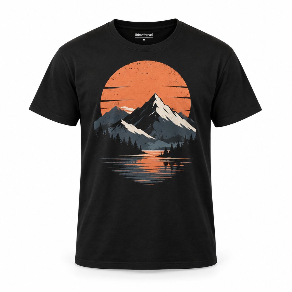 Urbanthread Men's Graphic Round Neck T-Shirt