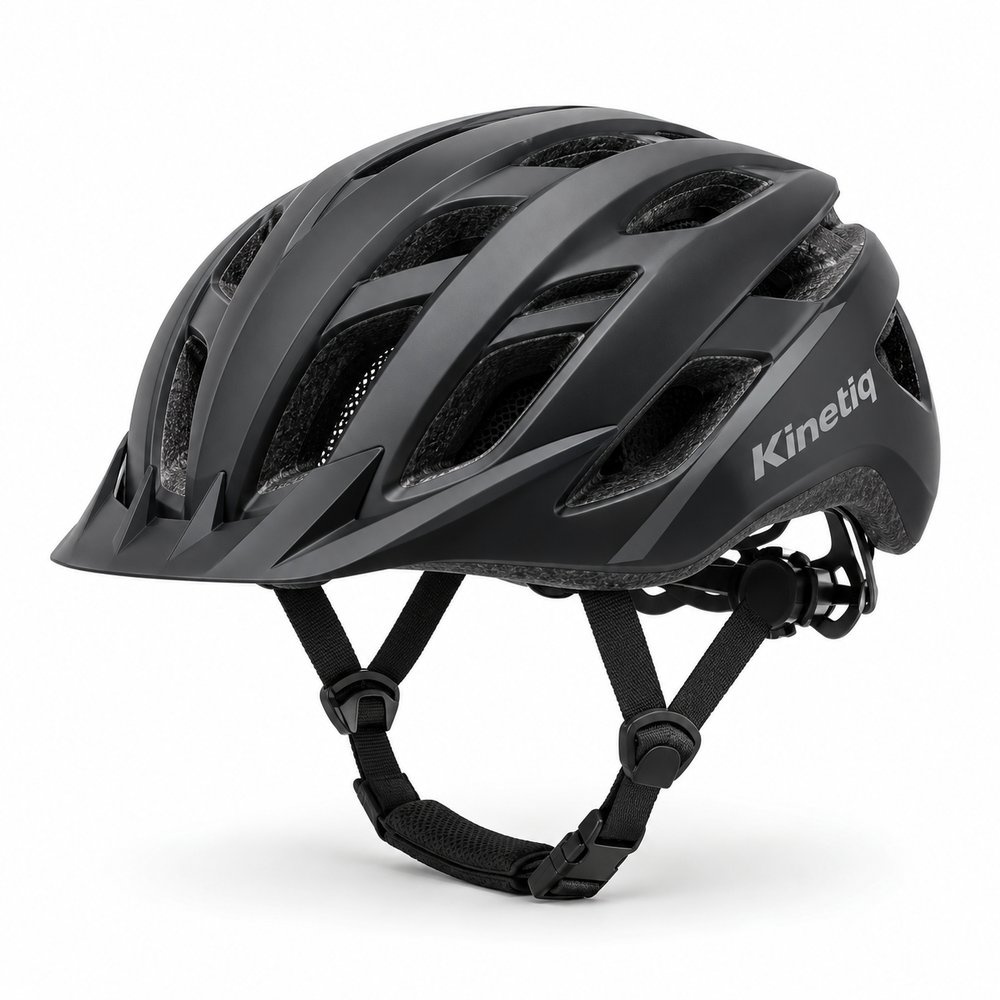 Kinetiq Lightweight Cycling Helmet with Adjustable Fit